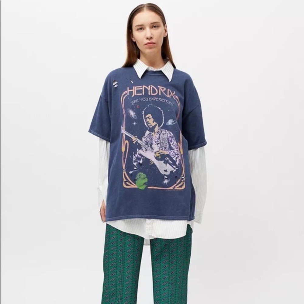 Jimi Hendrix Urban Outfitters oversized tshirt